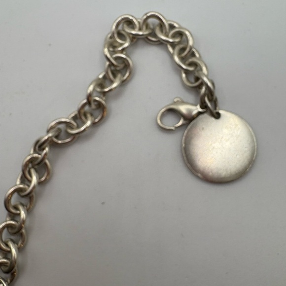 Authentic “return to Tiffany” charm bracelet in sterling silver - Picture 5 of 7